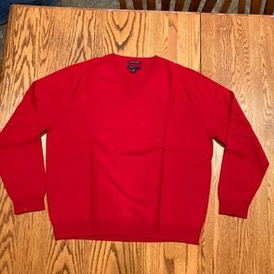Men’s Red Cashmere Sweater